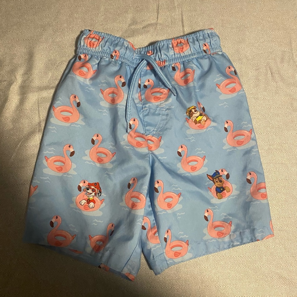 Paw Patrol toddler boy swim trunks